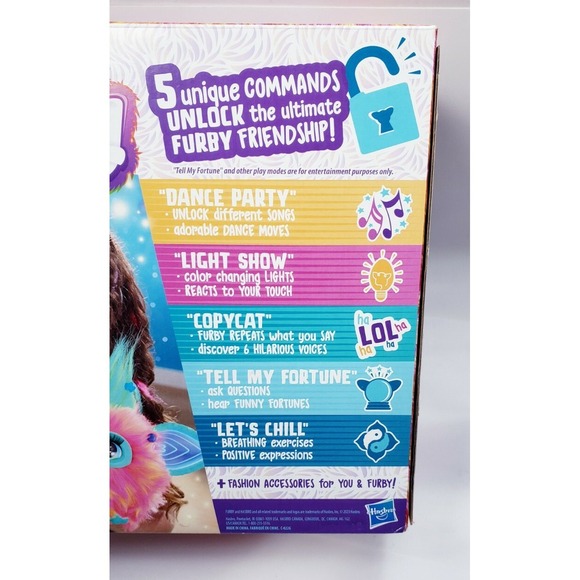 Furby Coral Interactive Plush Toy Hasbro - Picture 4 of 6